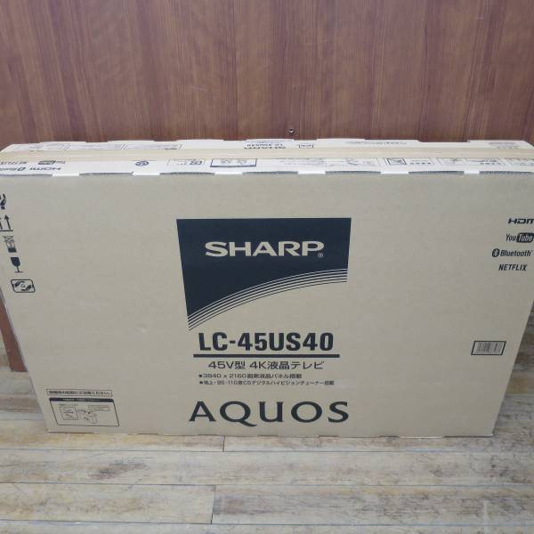 ★シャープ AQUOS 45型液晶テレビ LC-45US40 2016年製（未開封）★