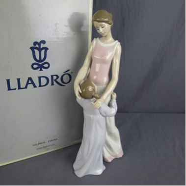 ★Liadr’o/リヤドロ　陶器　置物　母と娘 ★