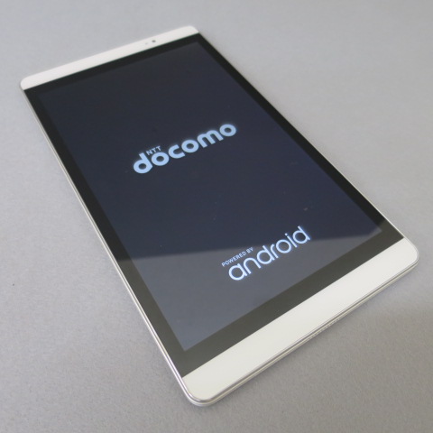 ★docomo d tab d-02H シルバー タブレット ネットワーク利用制限判定○★