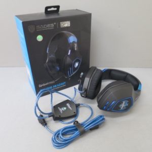 ★SADES Spellond Pro/SA-910Pro/LZ USB接続 ヘッドセット 美品★