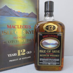 マクラウド アイル オブ スカイ 12年 スコッチウイスキー をお売りいただきました