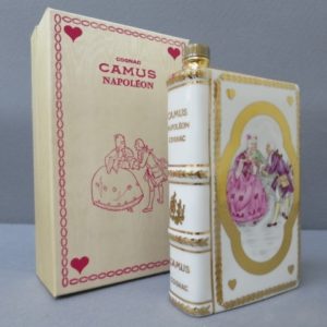 ★CAMUS/カミュ ナポレオン ブック型陶器ボトル 紳士と淑女 4/28★